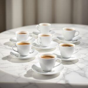 6 Tazzine da Caffè